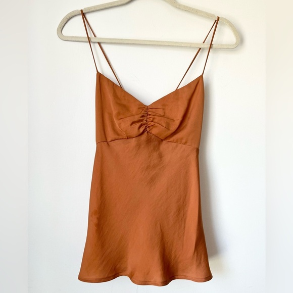 Favorite Daughter Top Women’s Medium The Envy Tank in Copper - Picture 4 of 11